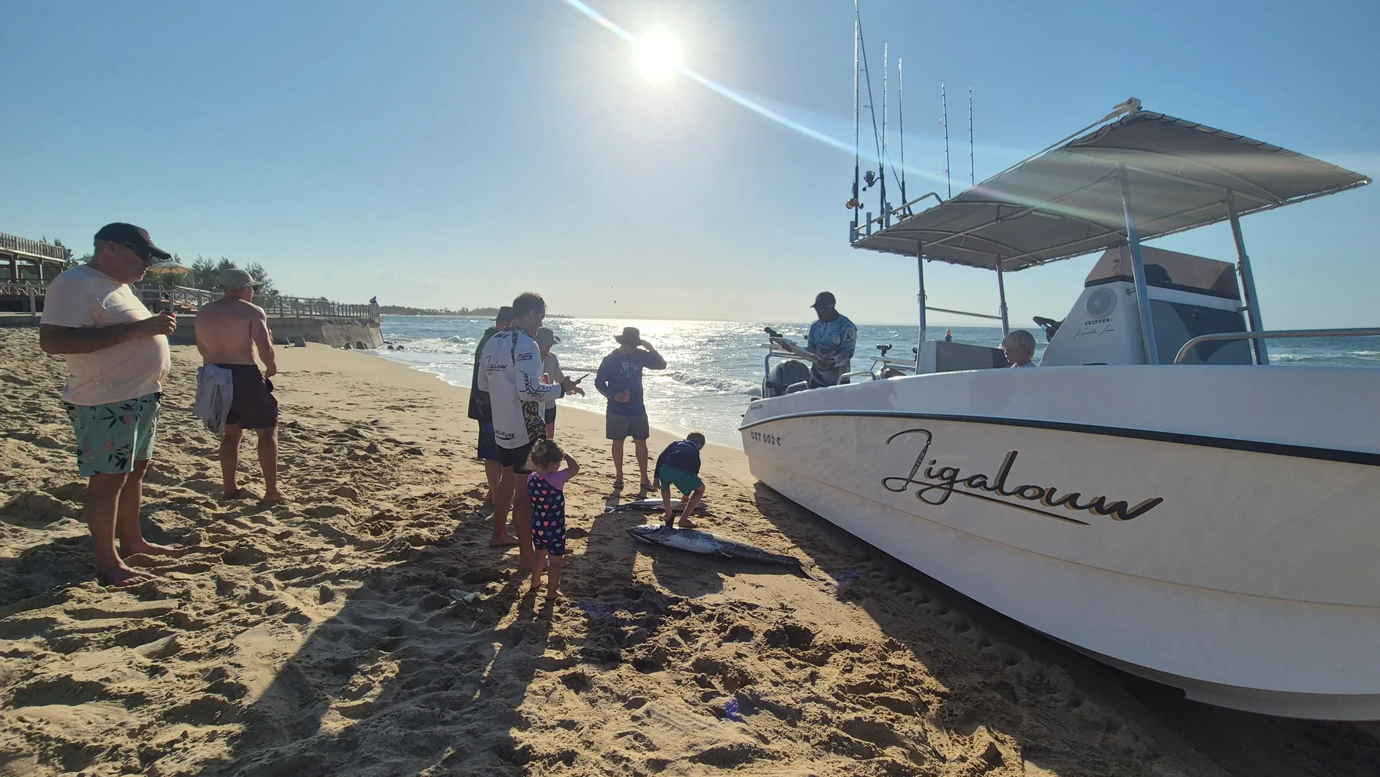 Fresh catch — a great day offshore